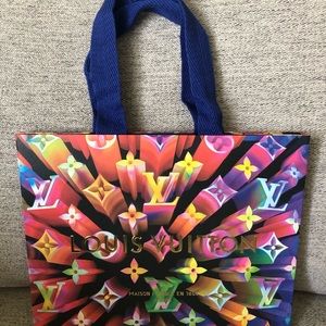 Louis Vuitton holiday shopping bag